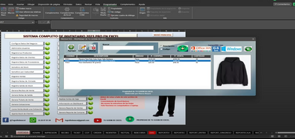 Sistema Completo de Inventario 2023 Pro en Excel