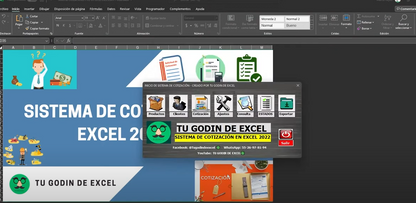 Sistema de Cotizaciones en Excel PRO 2022