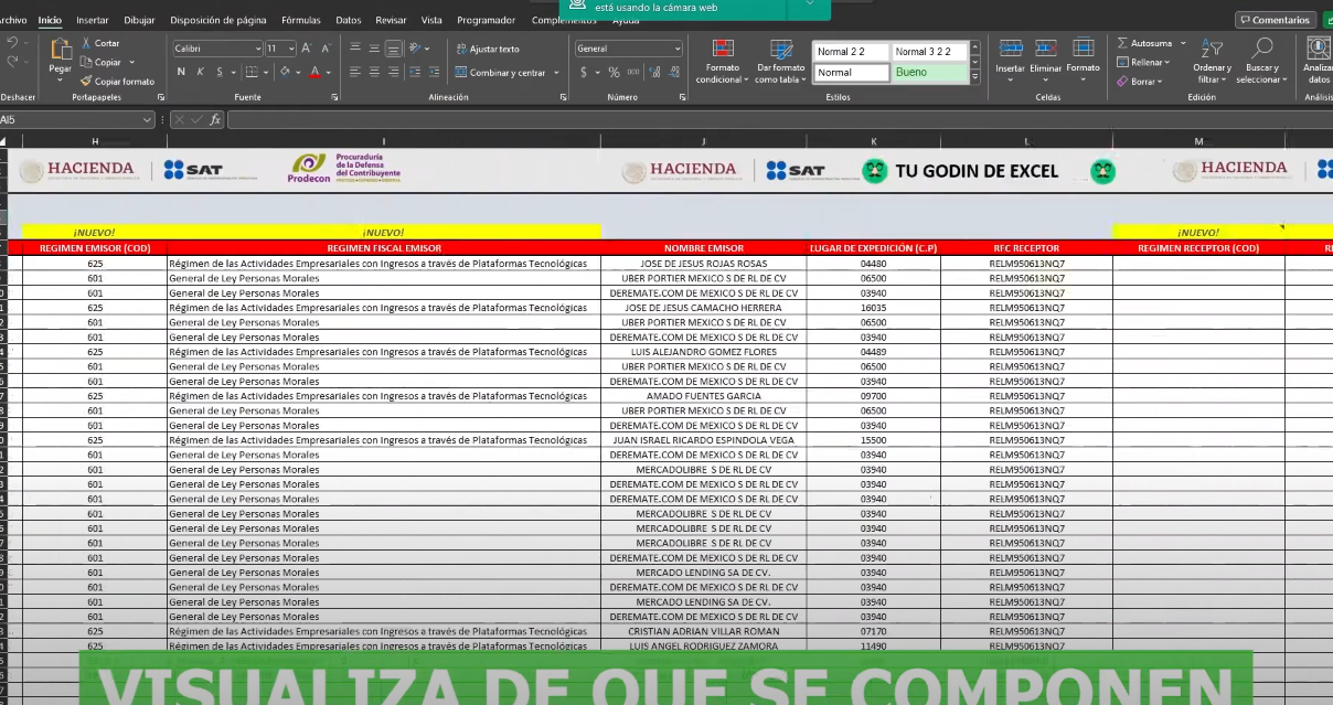 Lector de XML 4.0 & 3.3 + Carga Batch en Excel