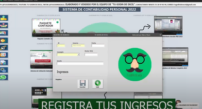 Sistema de Ingresos y Egresos Básico en Excel