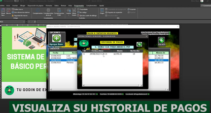 Sistema de Préstamos y Cobranzas en Excel