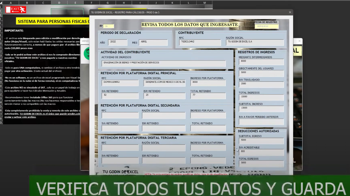 Sistema Contable Plataformas Tecnológicas 2024