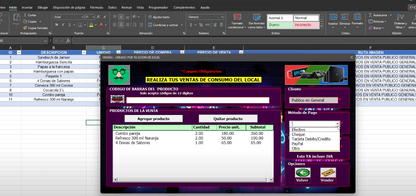 Sistema para Renta de Video Juegos en Excel