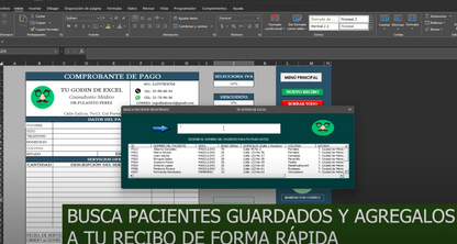 Sistema Básico Para Pequeños Consultorios en Excel