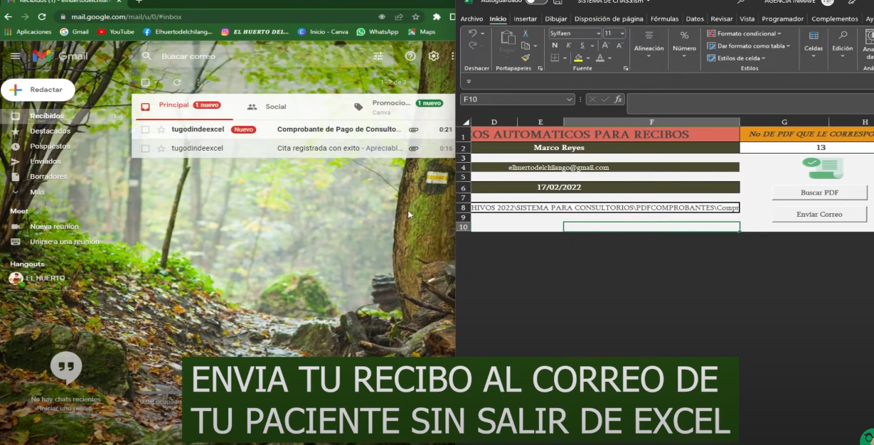 Sistema Básico Para Pequeños Consultorios en Excel