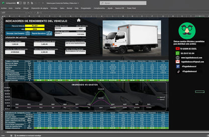 Control de Fletes y Flotillas en Excel con VBA 2024