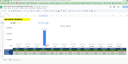 Sistema para Venta de Terrenos y Propiedades en Google Sheets 2025 (Multiusuarios)