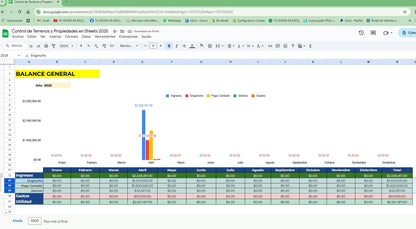 Sistema para Venta de Terrenos y Propiedades en Google Sheets 2025 (Multiusuarios)