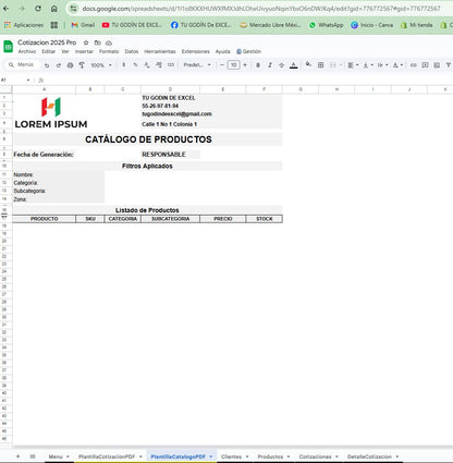 Sistema de Cotizaciones 2025 Pro "Multiusuarios" (AppScript + HTML)