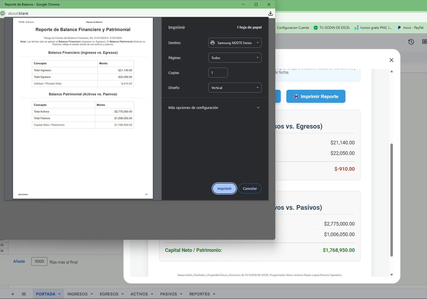 Finanzas Personales Pro 2025 Google Sheets "Multiusuarios"