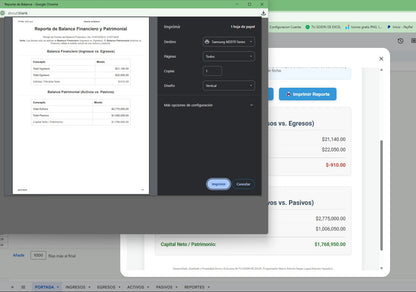 Finanzas Personales Pro 2025 Google Sheets "Multiusuarios"