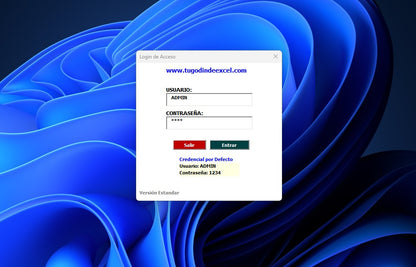 Sistema para Renta de Mesas y Sillas para Eventos 2026 en Excel