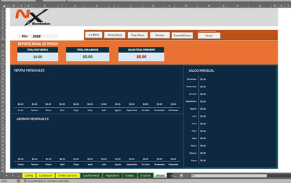Sistema de Cotización para Empresa de Bordados en Excel