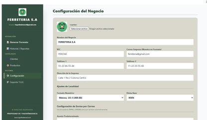 Generador de Multiples Documentos (Cotizacion, Recibo, Factura, Nota) 2027 en Google Sheets ¡Multiplataformas!