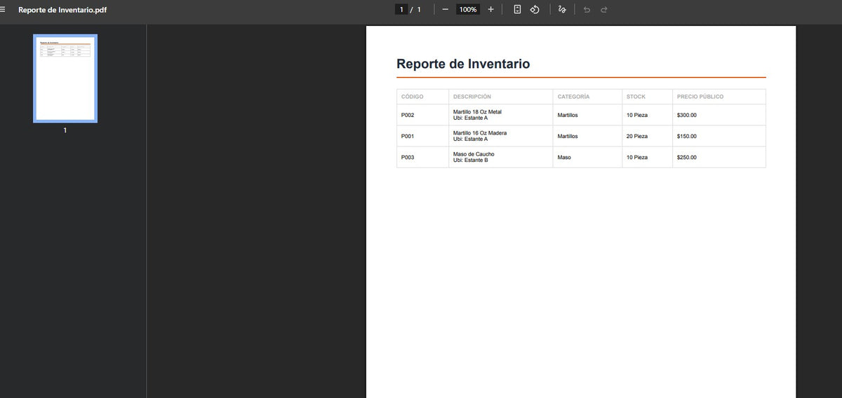 Punto de Venta Básico para Ferreterías o Refaccionarias en Google Sheets 2027 ¡Multiplataforma!