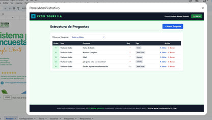 Generador de Encuestas de Satisfacción de Servicios en Google Sheets 2027