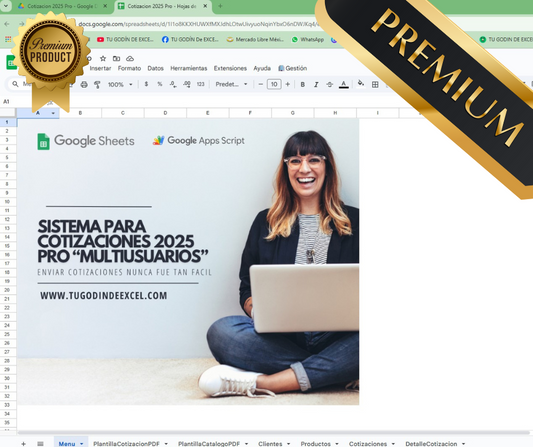 Sistema de Cotizaciones 2025 Pro "Multiusuarios" (AppScript + HTML)