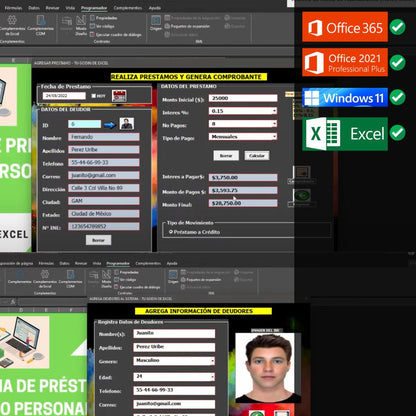 Sistema de Préstamos y Cobranzas en Excel