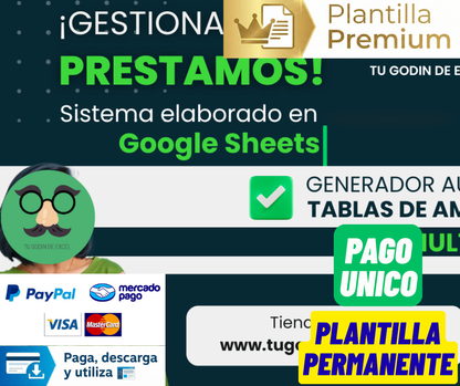 Sistema Generador de Tablas de Amotización 2025 en Google Sheets
