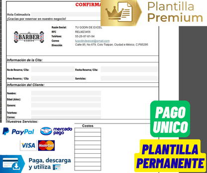 Sistema para Control de Citas en Excel 2024