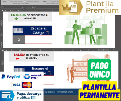 Registro y Control Automático de Inventario con Código Barras 2024