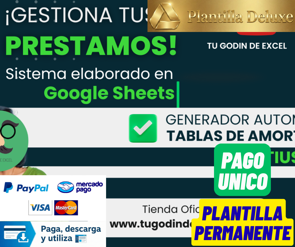 Sistema Generador de Tablas de Amotización 2025 en Google Sheets