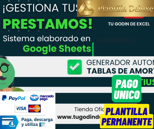 Sistema Generador de Tablas de Amotización 2025 en Google Sheets