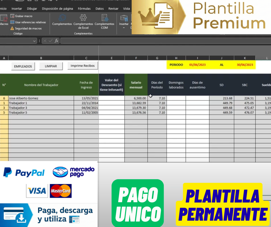 Calculadora Nomina 2024 V3 LIBERADA (SQMC)