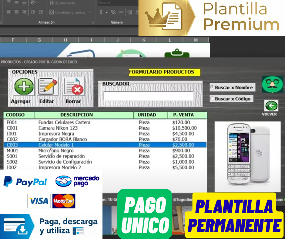 Sistema de Cotizaciones en Excel PRO 2022