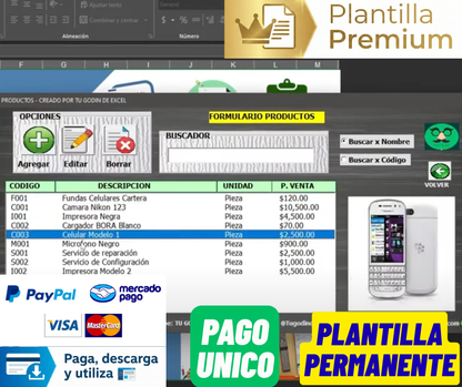Sistema de Cotizaciones en Excel PRO 2022