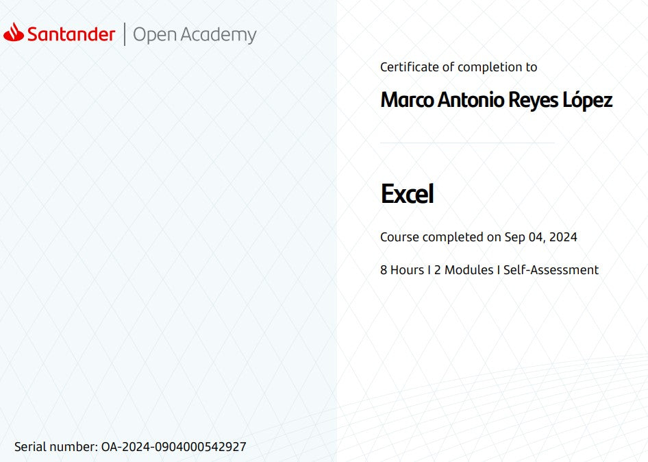 Certificados – TU GODIN DE EXCEL