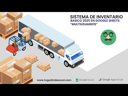 Sistema de Inventario Básico en Google Sheets 2025 "MultiUsuarios"
