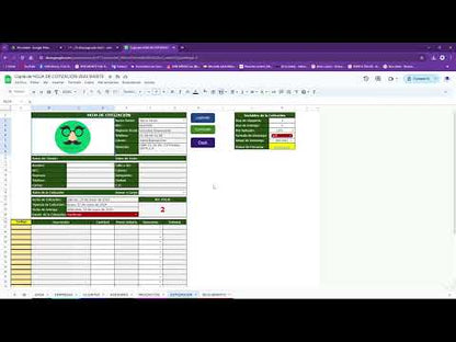 Sistema de Cotización con Código de Barras y Seguimiento en Google Sheets 2024