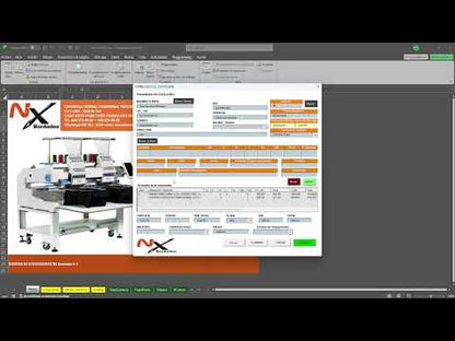 Sistema de Cotización para Empresa de Bordados en Excel