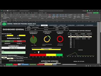 Control Financiero Personal (Ingresos, Egresos y Patrimonio) 2023