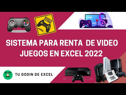 Sistema para Renta de Video Juegos en Excel