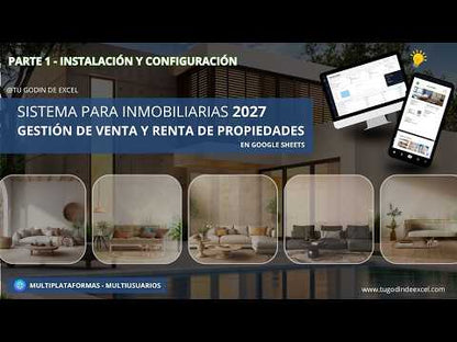 Sistema para Inmobiliarias 2027 Multiplataformas ¡Permanente! - Gestión de Venta/Renta de Propiedades y Terrenos