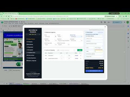 Sistema para Gestión de Pedidos o Envios en Google Sheets 2026 ¡Multiusuarios!