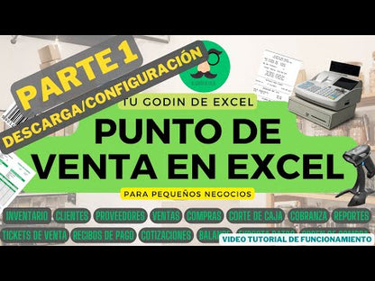 Plantilla Punto de Venta en Excel Liberada 2022