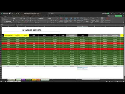 Plantilla para Control y Seguimiento de Fletes en Excel 2023