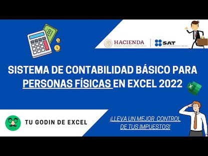 Sistema Contable  para Personas Físicas en Excel