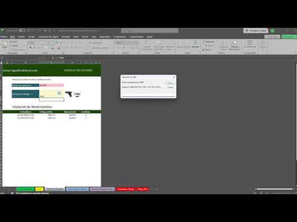 Control de Inventario Automatico con Código de Barras para Ropa o Prendas en Excel VBA