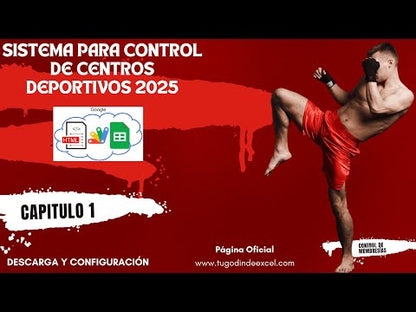 Sistema para Centro Deportivo en Google Sheets Permanente (Multiusuarios) 2025 (AppScript + HTML)