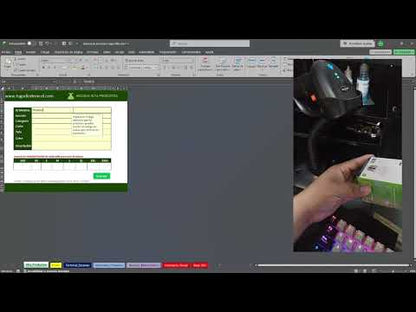Control de Inventario Automatico con Código de Barras para Ropa o Prendas en Excel VBA